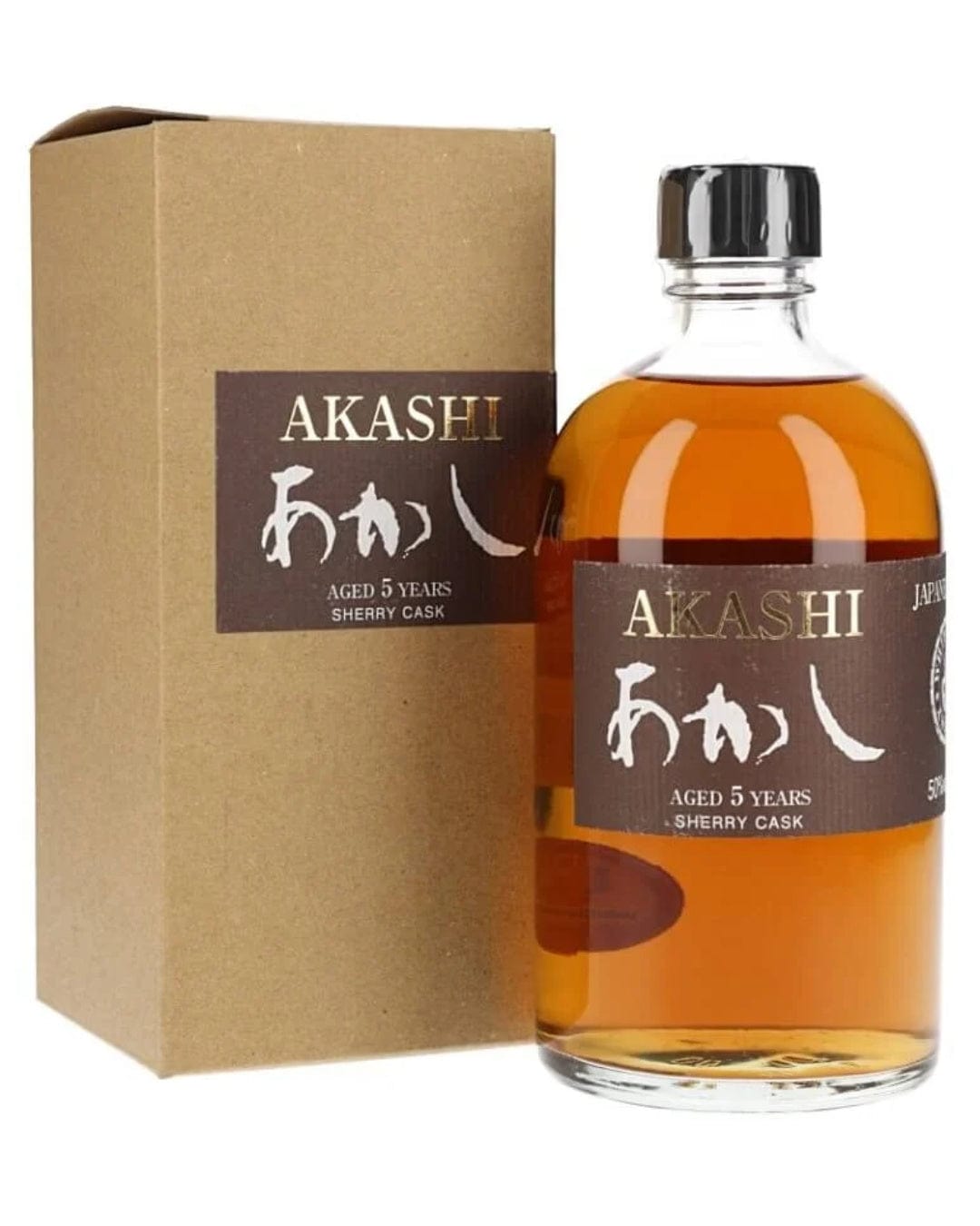 Akashi 5 Years Old Sherry Cask Japanese Whisky, 50 cl