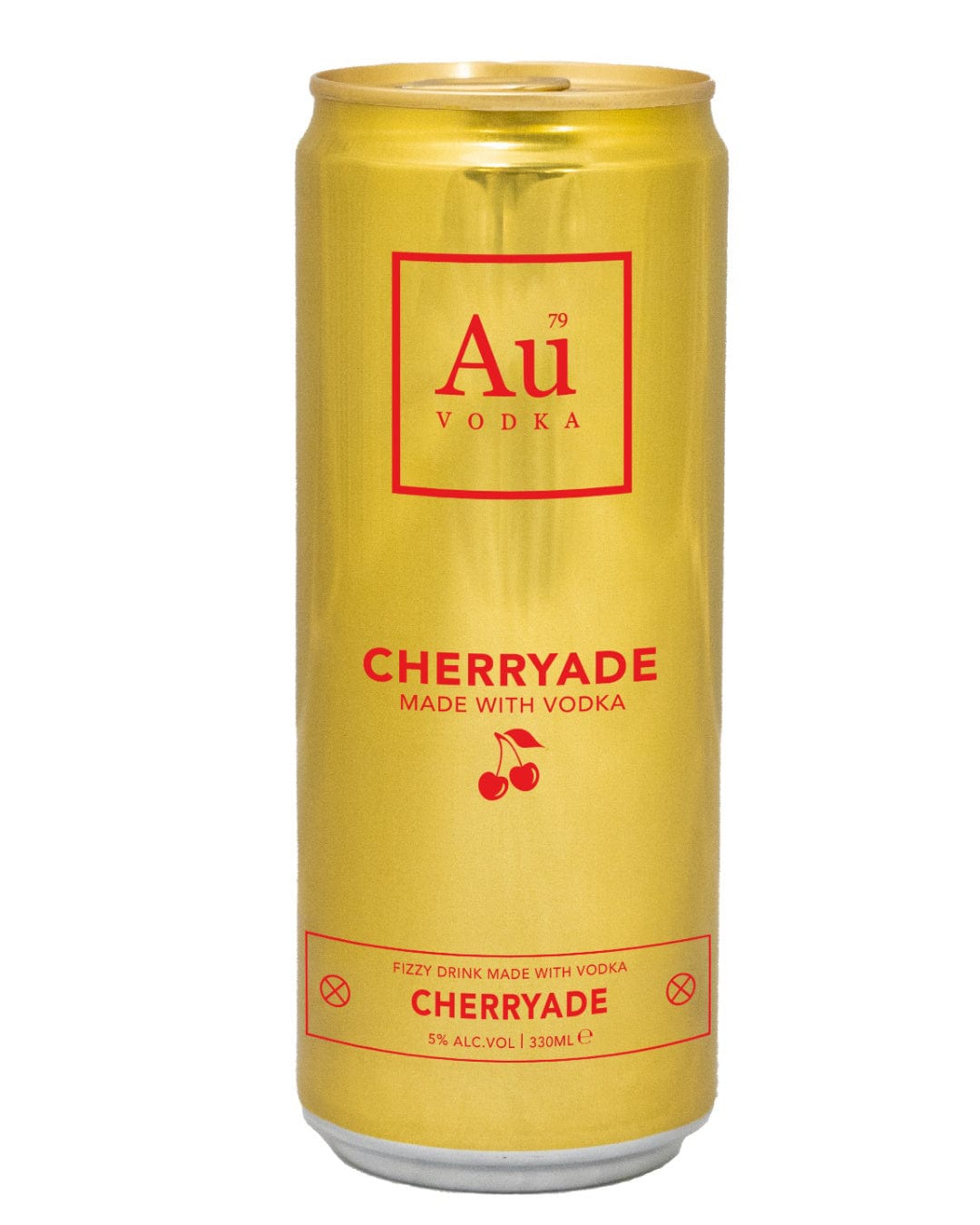 AU Vodka Cherryade Premixed Can Multipack, 12 x 330 ml