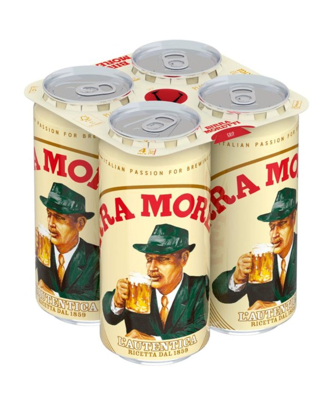 Birra Moretti Lager Beer Can Multipack, 24 x 440 ml