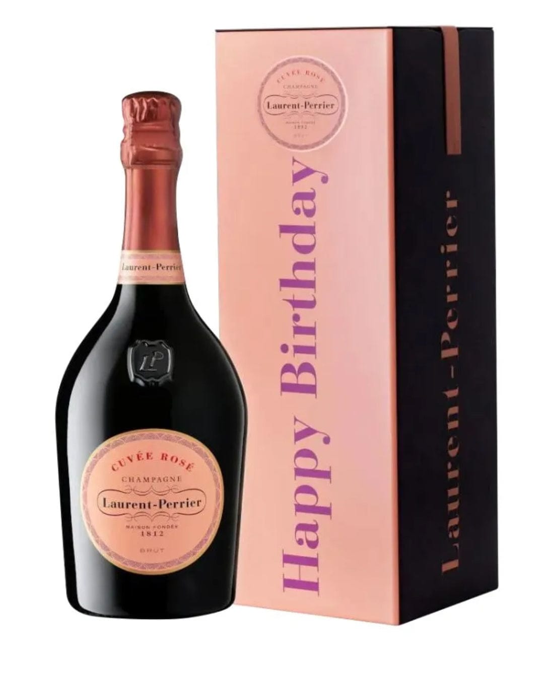 Laurent-Perrier Cuvee Rose Happy Birthday Tin Champagne, 75 cl Champagne & Sparkling
