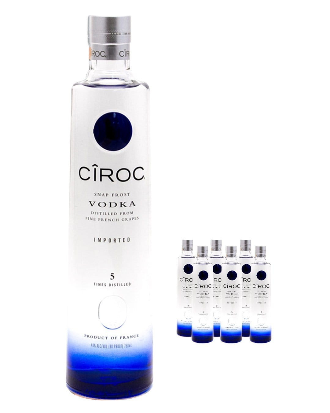 Ciroc Snap Frost Vodka, 6 x 70 cl Vodka 5010103916745