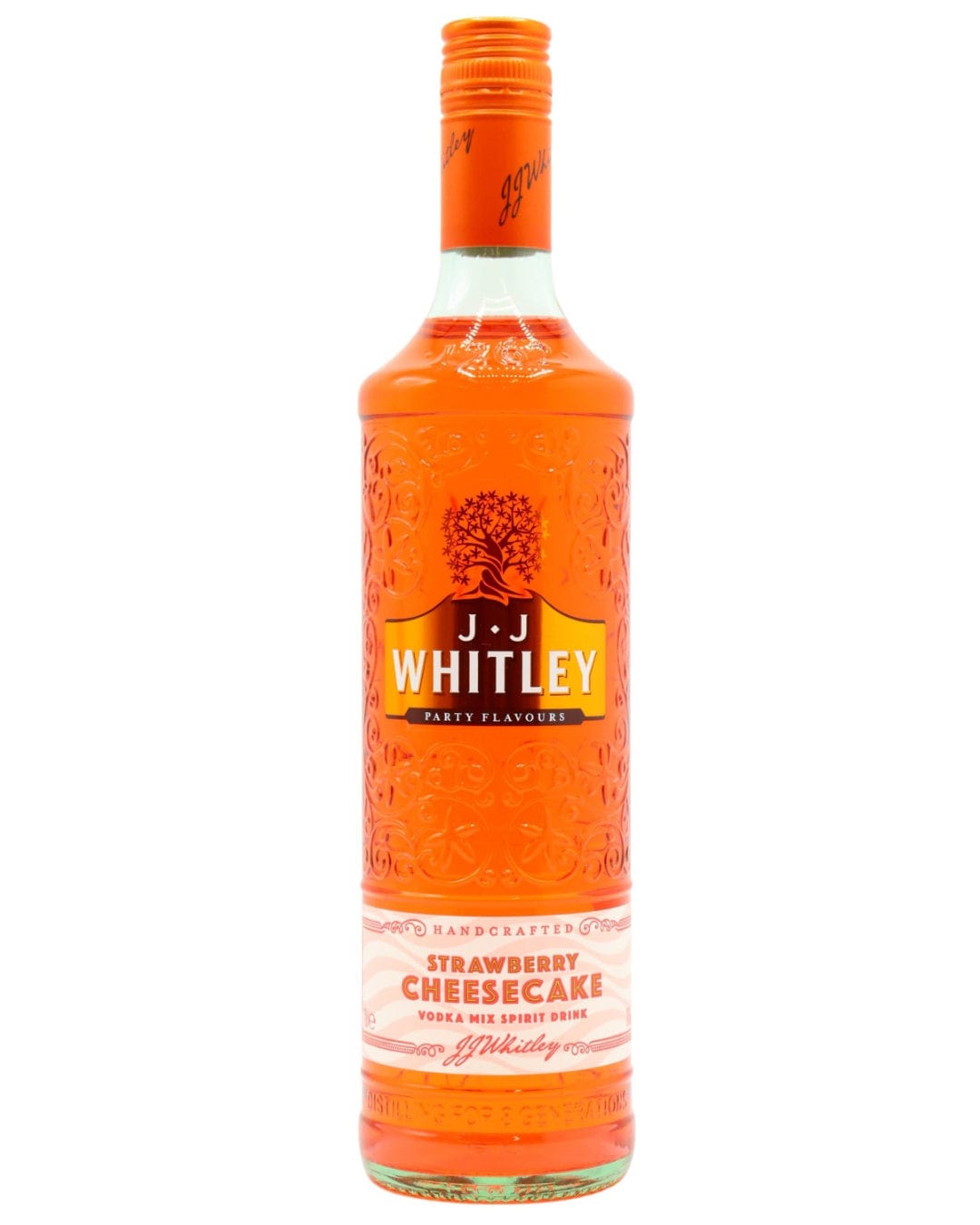 J.J. Whitley Strawberry Cheesecake Vodka Mix Spirit Drink, 70 cl Vodka