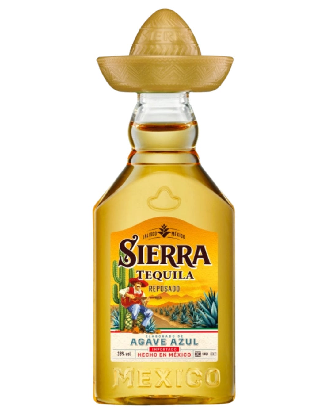 Sierra Reposado Tequila Miniature, 5 cl Spirit Miniatures