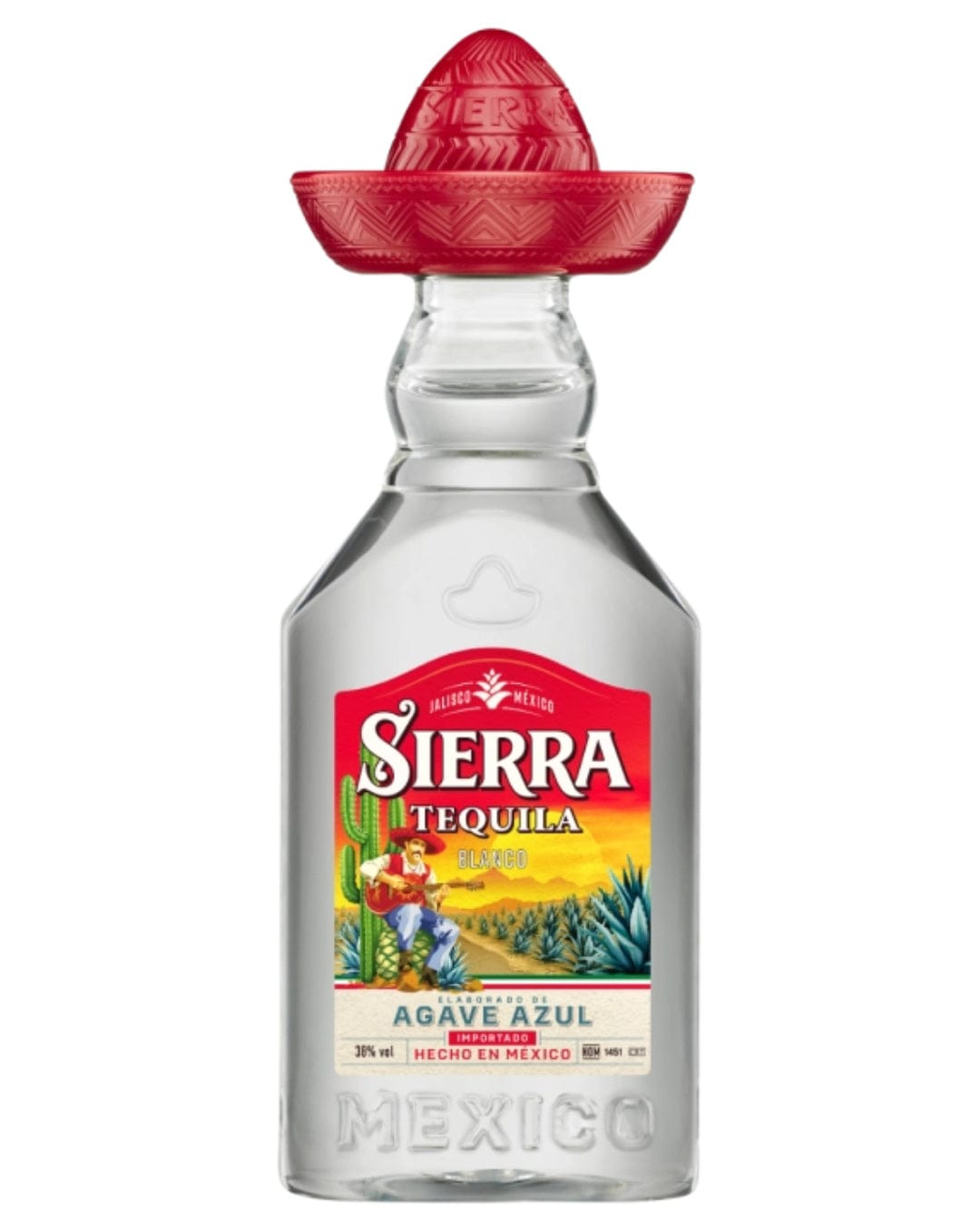 Sierra Silver Tequila Miniature, 5 cl Spirit Miniatures