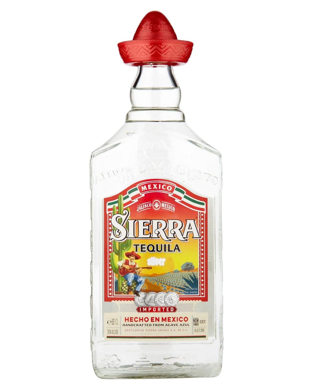 Sierra Silver Tequila, 50 cl